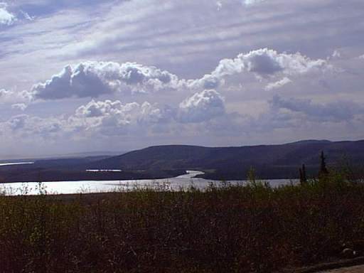 A sky over Duley Lake