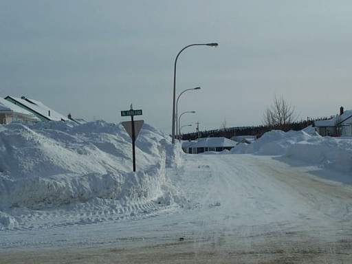 Snow at Labrador City