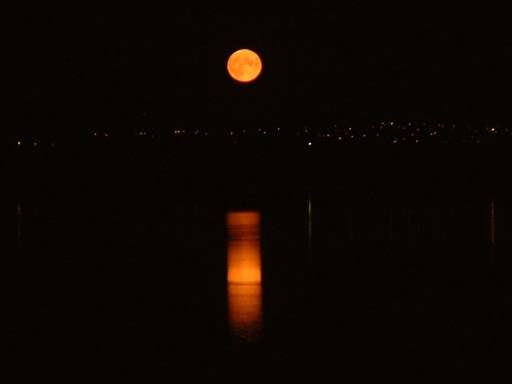 Moon over the Lake
