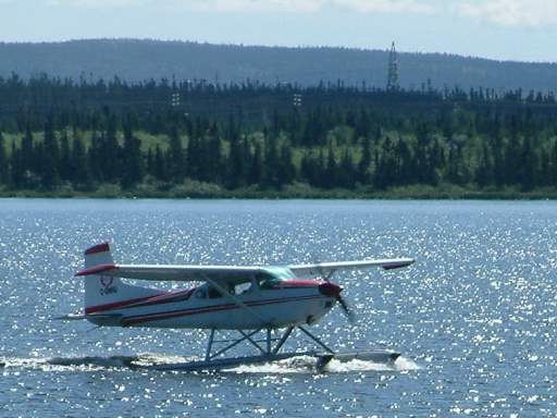Airplane on the Lake